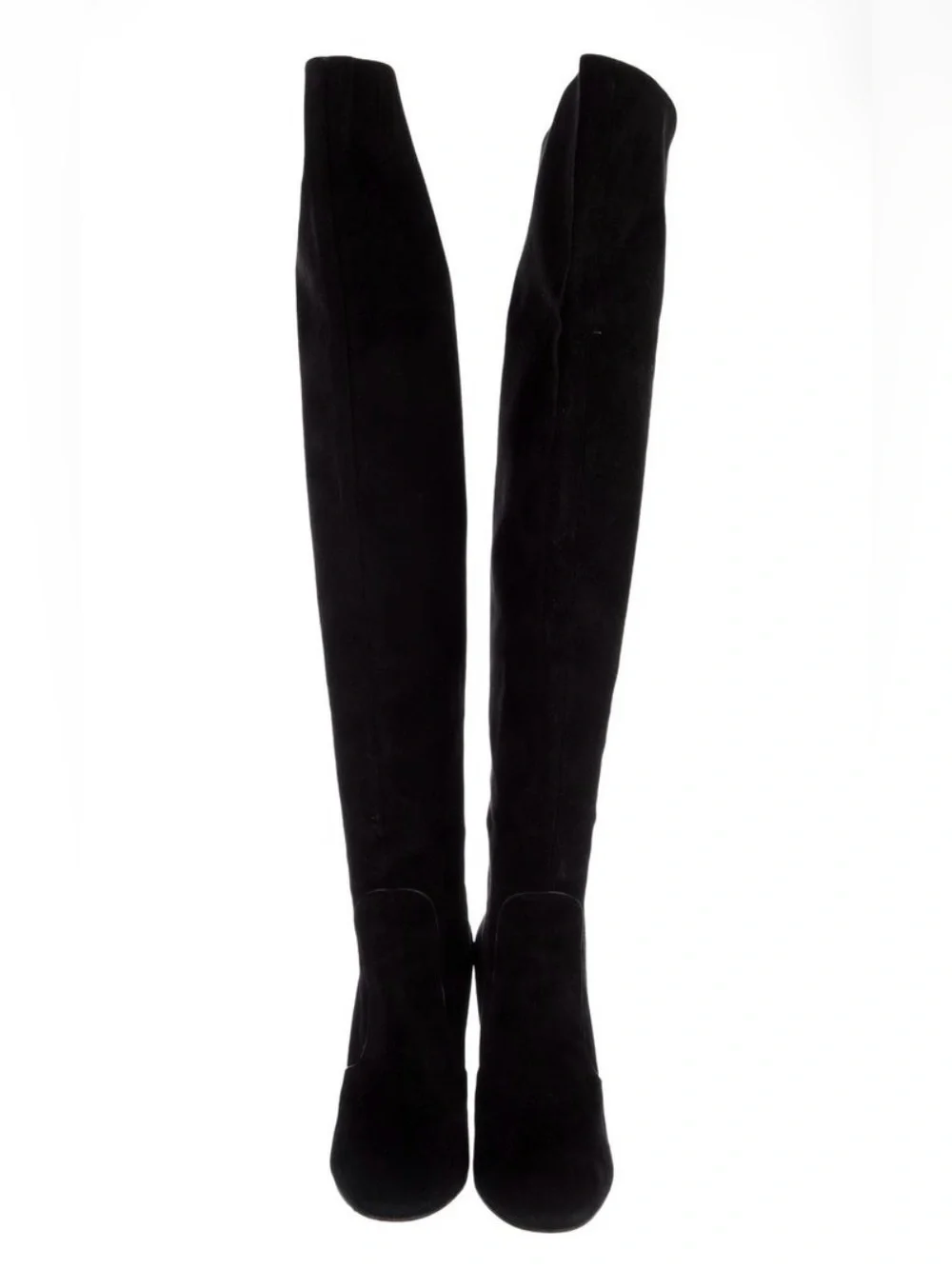 Louis Vuitton Suede Over-The-Knee Boots
